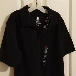Chap polo shirt navy blue new boys med 10/12